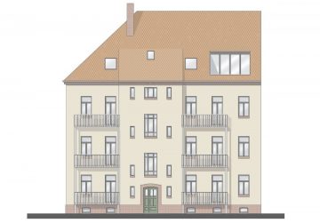 ERSTBEZUG NACH SANIERUNG – Gemütliche Dachgeschosswohnung mit Loggia, 04425 Taucha, Dachgeschosswohnung