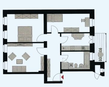 Schöne Familienwohnung mit Balkon und Pkw-Stellplatz in Taucha, 04425 Taucha, Erdgeschosswohnung